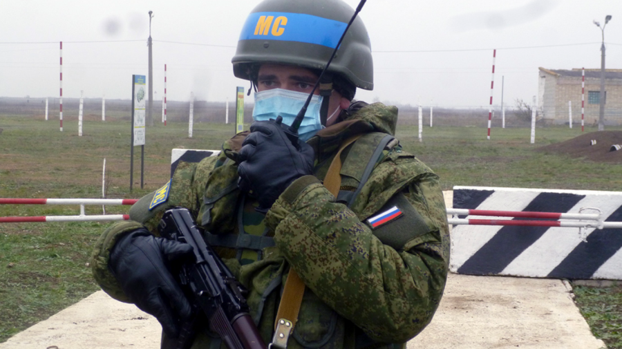 Armata rusă a organizat astăzi noi exerciții militare în Transnistria. Au fost implicați circa 30 de militari