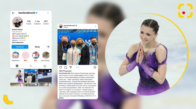 Prima postare a Kamilei Valieva, cea mai renumită patinatoare a lumii, după Olimpiadă. Este una emoționantă!