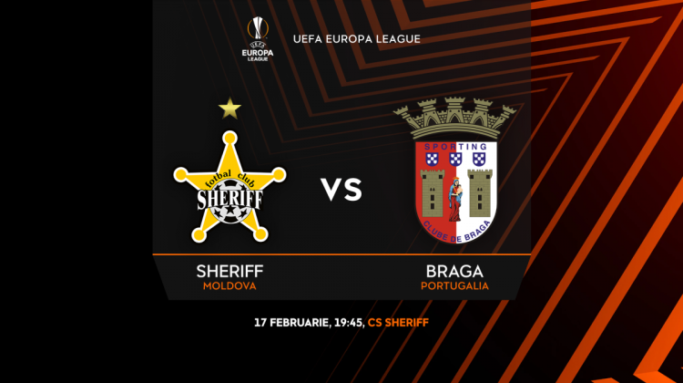 Runda eliminatorie a Ligii Europei. Astăzi are loc duelul dintre FC Sheriff și clubul sportiv Braga!