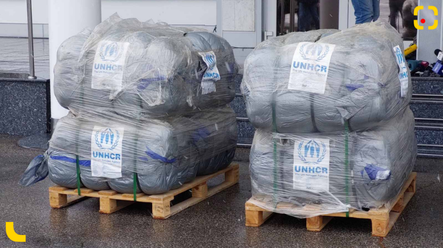 FOTO, VIDEO Moldova a primit din partea ONU un lot de ajutor umanitar pentru refugiații din Ucraina