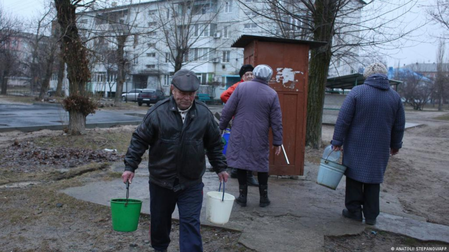 Ucraina, în prag de catastrofă umanitară: Milioane de persoane nu au acces la apă potabilă
