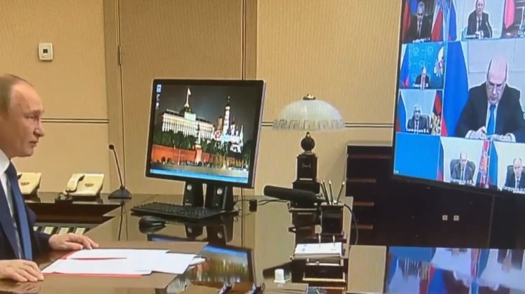 VIDEO A fost găsit Șoigu?! După ce presa l-a dat în căutare, Kremlinul îl scoate la ședință cu Putin