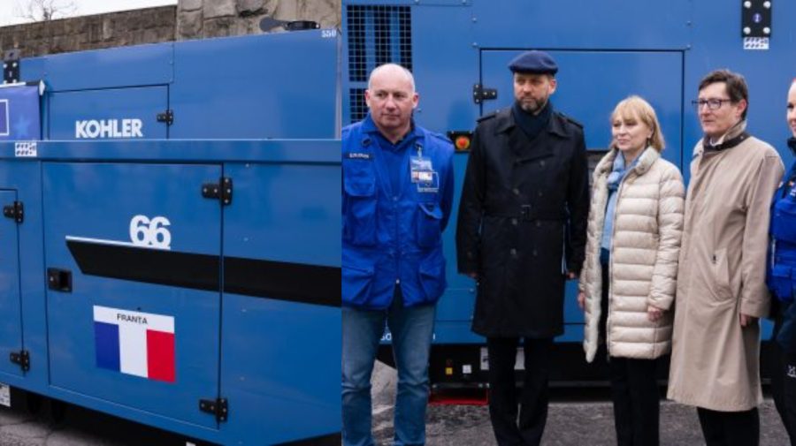 Nu vor rămâne fără lumină în situații neprevăzute. Franța a donat spitalelor din Moldova 17 generatoare electrice