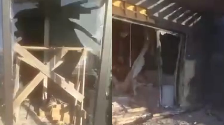 VIDEO Focuri de artilerie spre Odesa. Câteva clădiri, distruse de bombardament