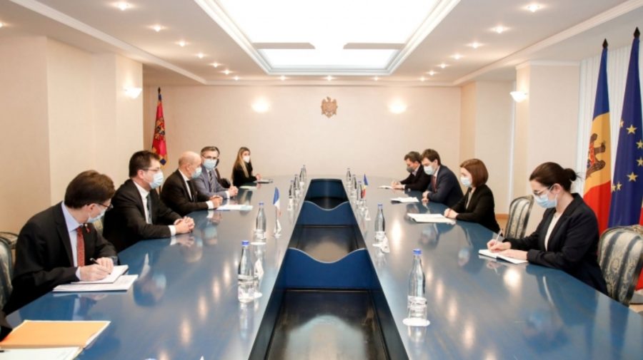 Ușa Președinției, larg deschisă. Sandu a primit câțiva oaspeți străini. Discuțiile axate prioritar pe criza din regiune