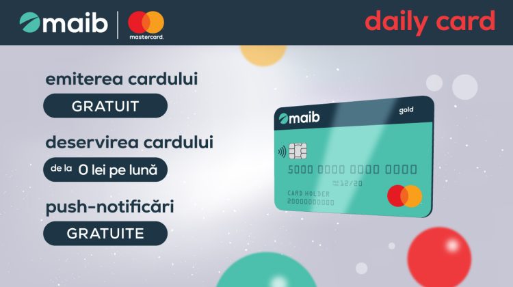 Daily card – noul card de la maib pentru plăți zilnice
