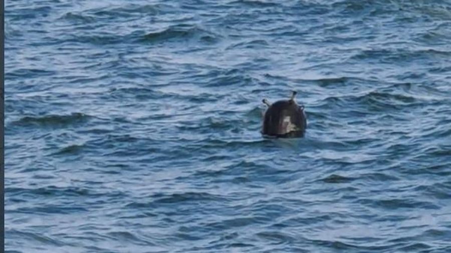 O mină marină a fost observată la 70 de kilometri de țărmul Mării Negre. Ce spune Ministerul Apărării din România