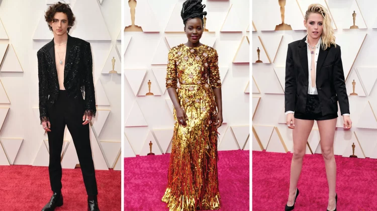 FOTO Oscar 2022: Cele mai spectaculoase ținute de pe covorul roșu. Unii invitați au venit cu un omagiu pentru Ucraina