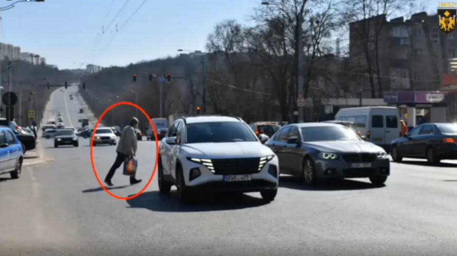 VIDEO Nu traversează strada în locuri permise! Aproape cinci mii de pietoni, sancționați de la începutul anului