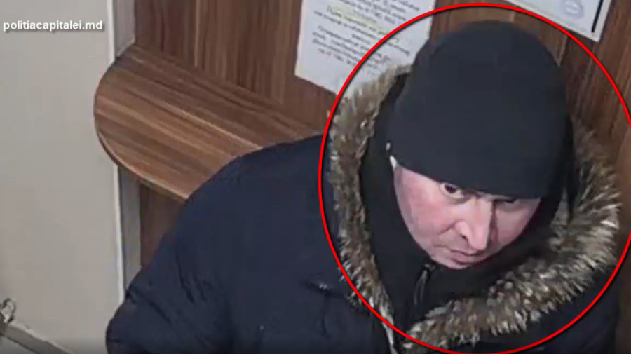 VIDEO Pe acest bărbat în caută Poliția Capitalei! A furat un portmoneu în care se aflau carduri și bani