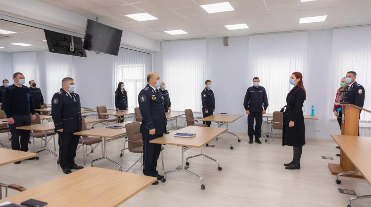 FOTO Ana Revenco în vizită la Direcția de Poliție a municipiului Chișinău. Ce au discutat în cadrul întâlnirii?
