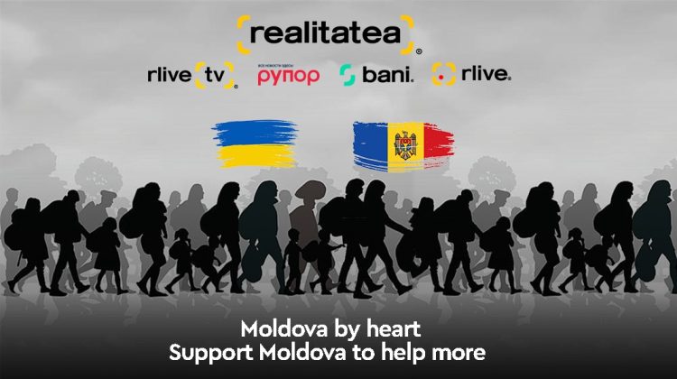SUPPORT MOLDOVA TO HELP MORE! Peste 300 000 de refugiați din Ucraina au traversat hotarul Republicii Moldova