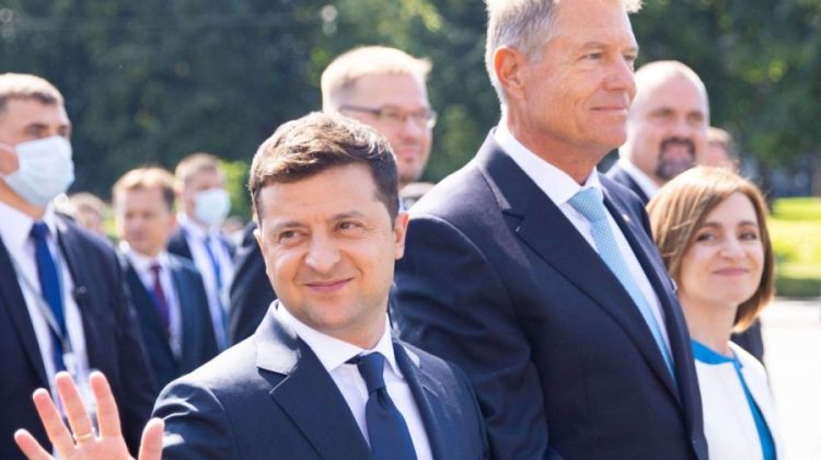 Iohannis l-a asigurat pe Zelenski de tot sprijinul României. Cei doi șefi de stat au vorbit la telefon
