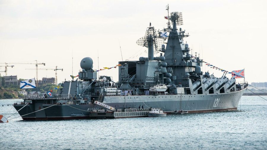 Nava care a primit înjurătura „Russian warship, go fuck yourself”, lovită de rachetele ucrainene. Reacția Kremlinului