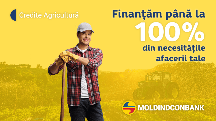 Creditele agro de la Moldindconbank – finanțare avantajoasă pentru agricultură de succes