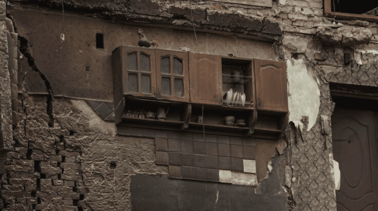FOTO „Operațiune culturală și muzeeficare”. Un dulap de bucătărie din Borodyanka devine obiect de muzeu