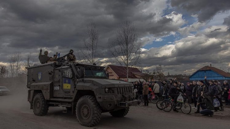 GALERIE FOTO Ucraina după 45 de zile de rezistență. Zelenski a venit cu un mesaj pentru cei care au rămas în Ucraina