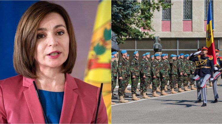Maia Sandu anunță o reformă a Armatei Naționale: „Războiul este ceva posibil, iar noi trebuie să ne protejăm”