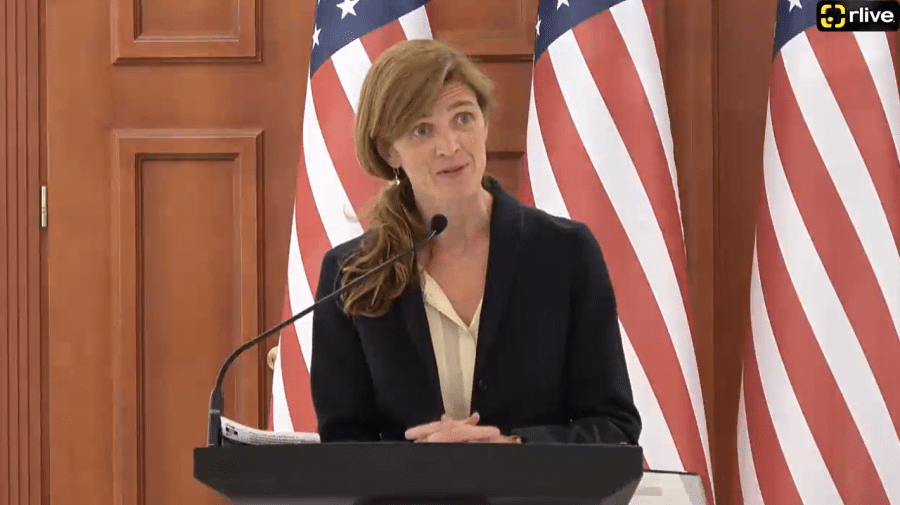 VIDEO Administratoarea USAID, Samantha Power: Moldova va primi o asistență de 50 milioane de dolari