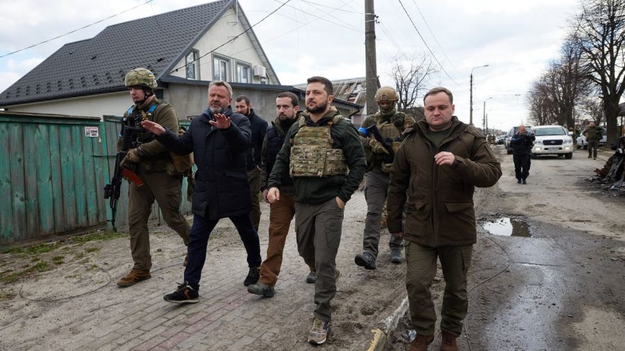 GALERIE FOTO Războiul din Ucraina: Zelenski a mulțumit ucrainenilor pentru 50 de zile de rezistenţă