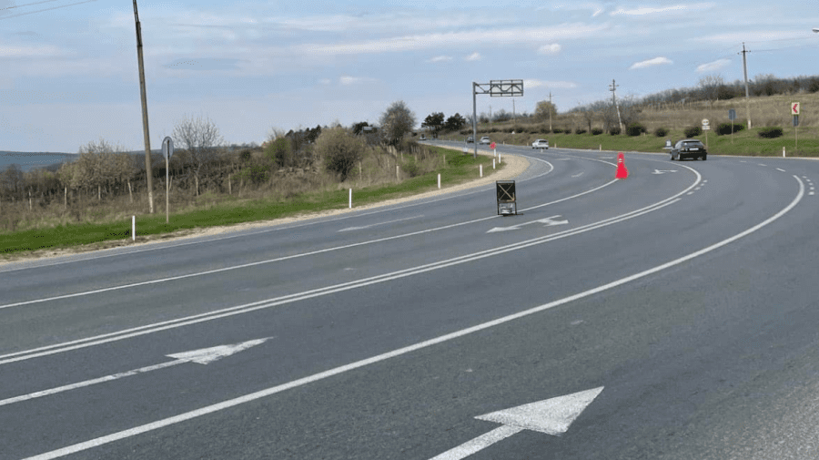 Pentru evitarea ambuteiajelor, polițiștii de patrulare au creat o bandă reversibilă pe traseul Chişinău-Orhei