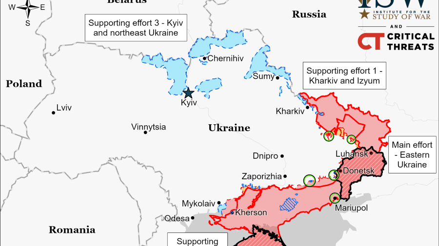Armata rusă a fost luată de lângă Kiev și aruncată în luptă în est fără pauză de refacere!