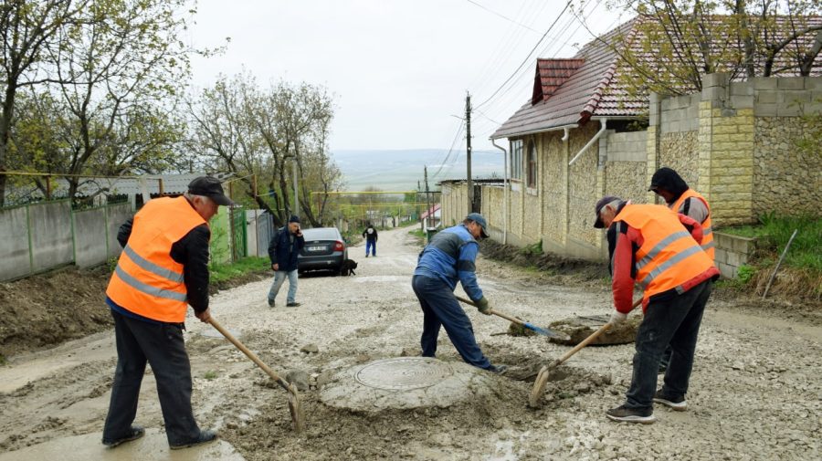 La Orhei, au loc reparații de amploare a drumurilor