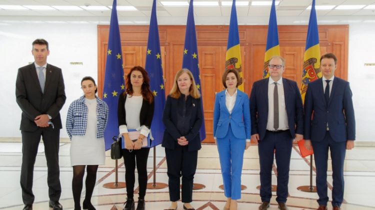 Criza de securitate din regiune – discutată de președinta Maia Sandu cu un grup de deputați europeni