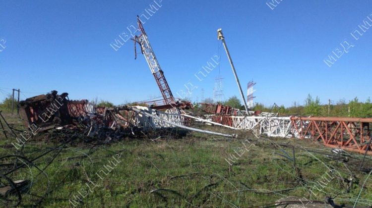 FOTO Continuă escaladările din Transnistria! Noi explozii și două antene distruse