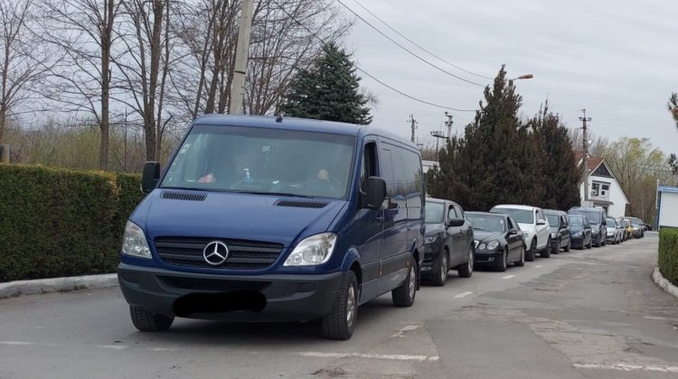 FOTO Defecțiuni tehnice la Leușeni și Sculeni! Se atestă trafic intensiv