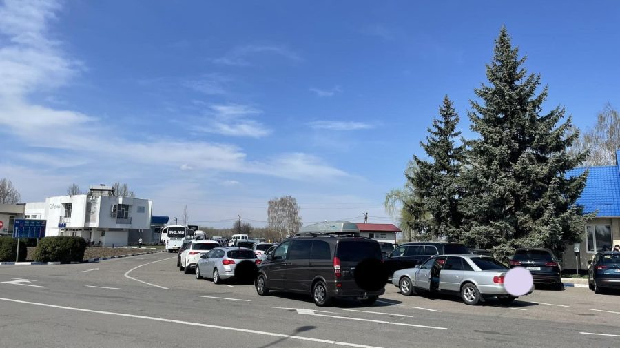 Trafic intensiv la Leușeni! 50 de unități de transport – prezente pe teritoriul punctului de trecere