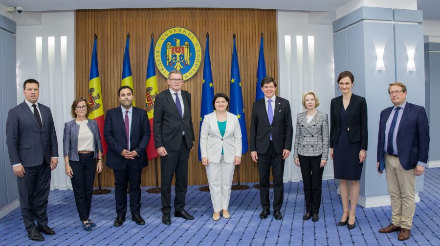 „Mizăm pe sprijinul partenerilor”. Gavrilița, la discuții cu opt șefi de Parlament din state baltice și nordice