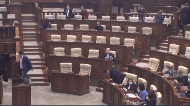 VIDEO BCS a declarat că boicotează ședința Parlamentului și a părăsit sala plenului. Care a fost motivul