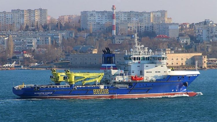Încă o corabie rusă trecută în contul Ucrainei. Nava se îndrepta spre Insula Șerpilor