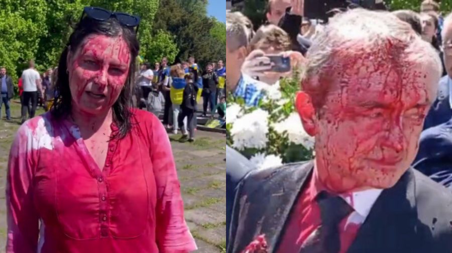 „E periculos”. Activista care a atacat pe 9 mai ambasadorul rus, nevoită să plece din Varșovia din cauza amenințărilor