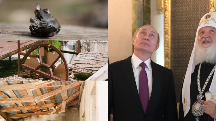 Dumnezeu nu bate cu bățul? Cât Kirill spune: „Rusia nu a atacat”, o rachetă a lovit mănăstirea Patriarhatului din Odesa
