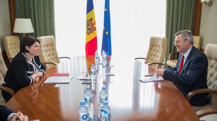 FOTO Gavrilița a avut o întrevedere cu noul Ambasador al Slovaciei la Chișinău. Ce au discutat cei doi oficiali