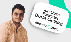 10 LEI |  A lansat afacerea în pandemie. Ion Duca: Îmi doresc ca Duca Clothing să devină un brand cunoscut mondial