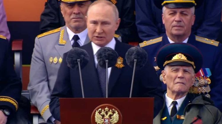 Criticii lui Putin nu au lăsat piatră pe piatră din discursul liderului rus de 9 mai din Piața Roșie