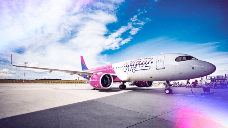 Wizz Air reia mai multe zboruri dinspre și spre Aeroportul Internațional Chișinău