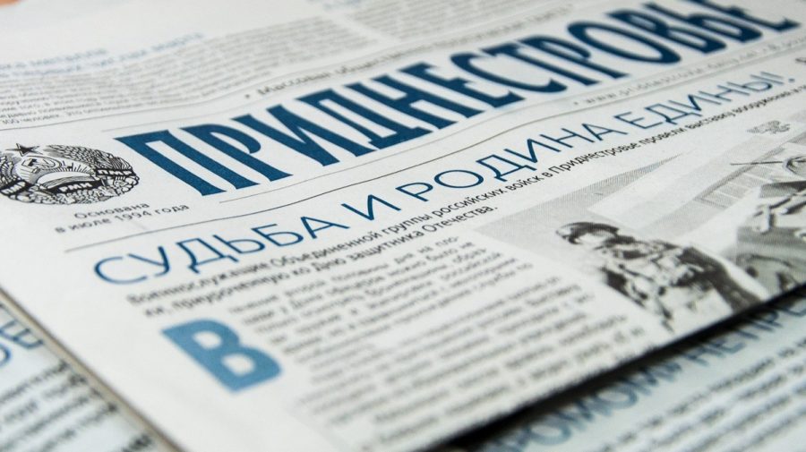 FOTO Ziarul „Pridnestrovie” ar urma să publice o ediție specială cu o adresare către Putin. Ce spune redactorul-șef?