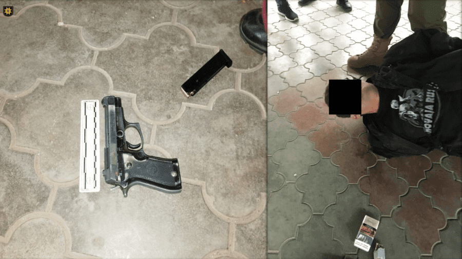 S-a întâmplat în plină zi! Un individ beat criță a amenințat o femeie cu pistolul. Ce i-a cerut