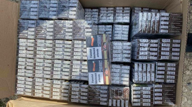 Contrabandă cu mii de pachete de țigări! Au fost efectuate 23 de percheziții la domiciliile mai multor figuranți