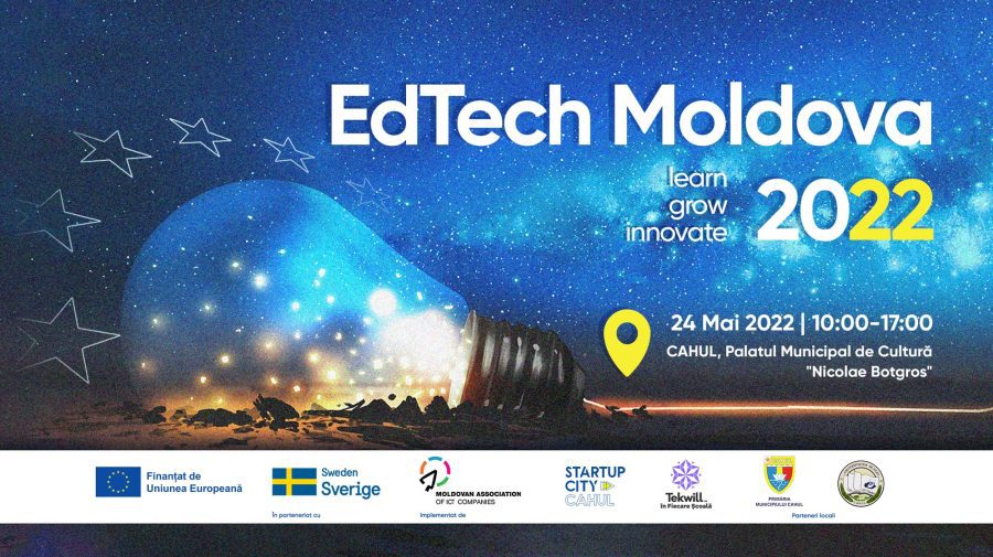 EdTech Moldova Forum: inovații, metodologii de predare și cum utilizăm IT-ul pentru transformarea digitală a învățământului!