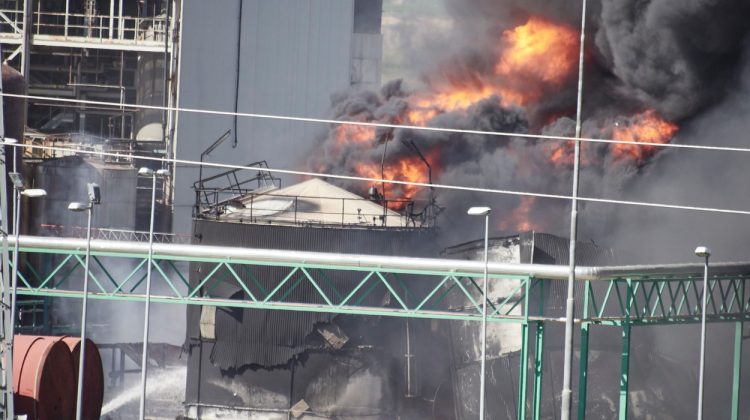 VIDEO Imagini dezolante în Spania! Explozie puternică la o fabrică de biodiesel