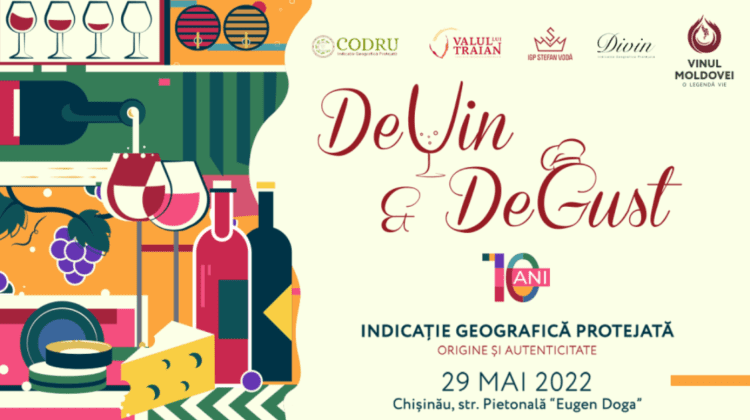 Vinurile și deliciile gastronomice vor fi celebrate și în acest an! Festivalul „DeVin&DeGust” revine cu o nouă ediție