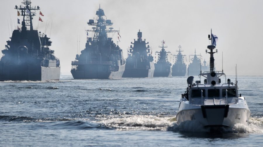 Rusia pregătește în Marea Neagră o flotă cu nave de desant din trei mări