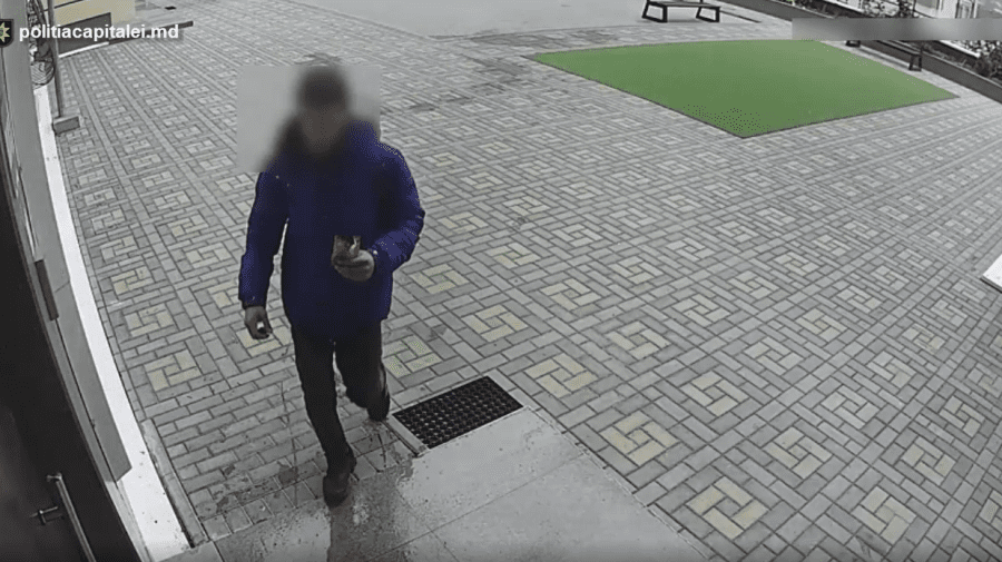 VIDEO Fura biciclete crezând că nu-l vede nimeni! Bărbatul a fost identificat și reținut pentru 72 de ore