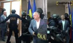 Primele imagini VIDEO cu Igor Dodon la Judecătoria Ciocana! S-a aflat în sala de judecată câteva minute