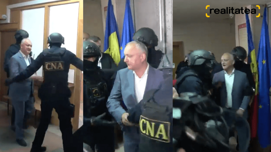 Primele imagini VIDEO cu Igor Dodon la Judecătoria Ciocana! S-a aflat în sala de judecată câteva minute